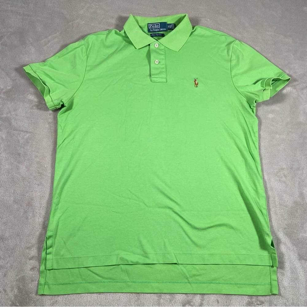 Mint Green Pima Soft Cotton Polo Women’s Medium Polo Ralph Lauren